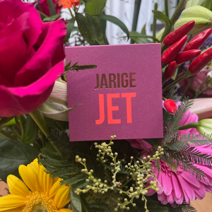 Cadeaukaartje JARIGE JET