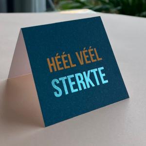 Cadeaukaartje STERKTE