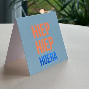 Cadeaukaartje HIEP HOERA