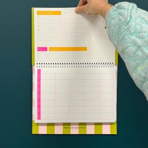 Festikaart familieplanner (ongedateerd)
